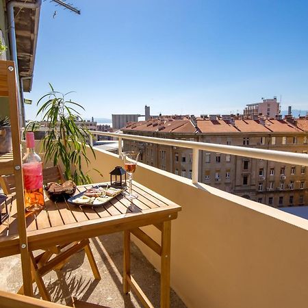 Balcony Apartment Pampas Rijeka Zewnętrze zdjęcie