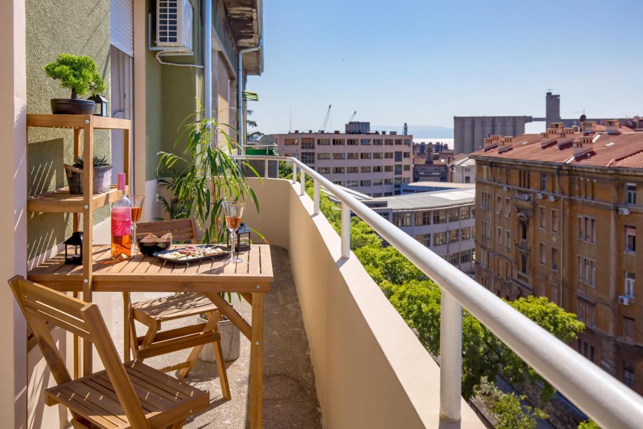 Balcony Apartment Pampas Rijeka Zewnętrze zdjęcie