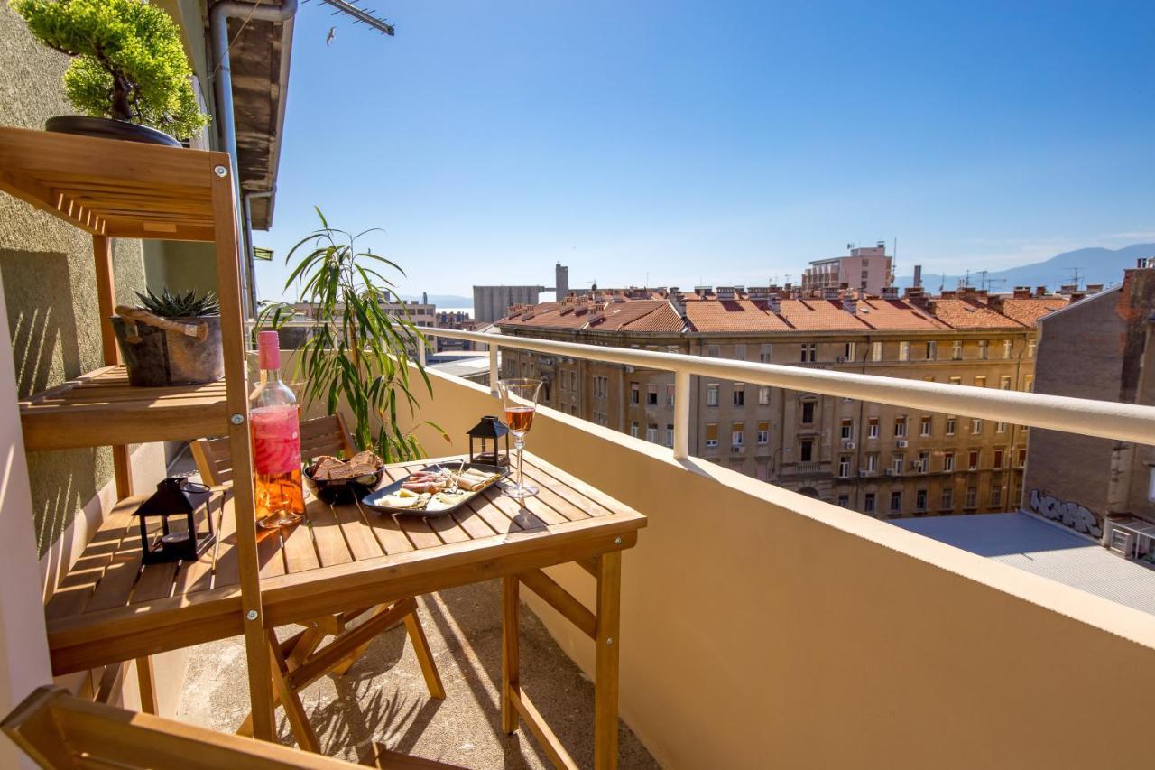 Balcony Apartment Pampas Rijeka Zewnętrze zdjęcie